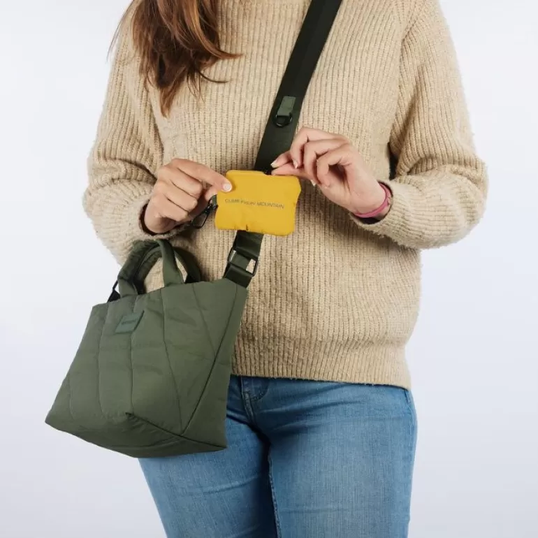 Gioseppo Shoulder Bags*Perg Khaki Crossbody Bag