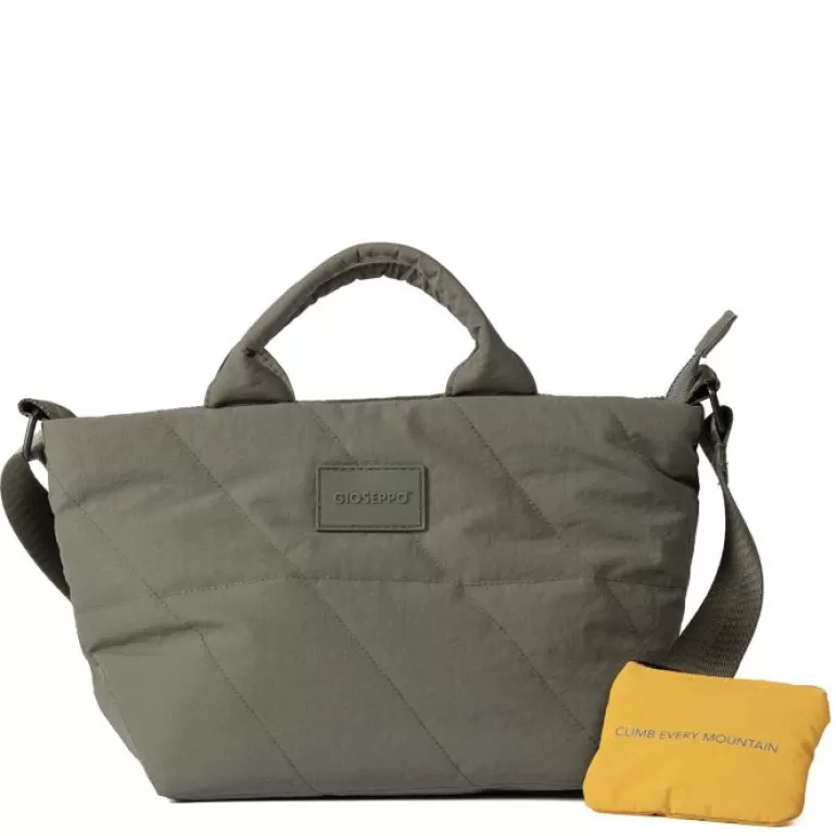 Gioseppo Shoulder Bags*Perg Khaki Crossbody Bag