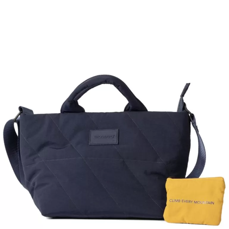 Gioseppo Shoulder Bags*Perg Navy Blue Crossbody Bag
