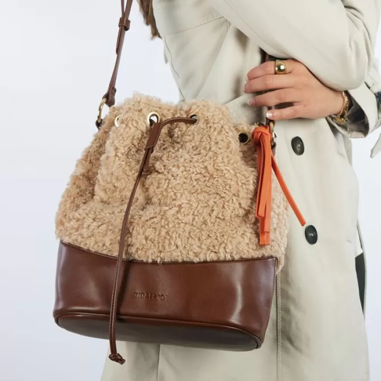 Gioseppo Shoulder Bags*Silsand Beige Boho Bag