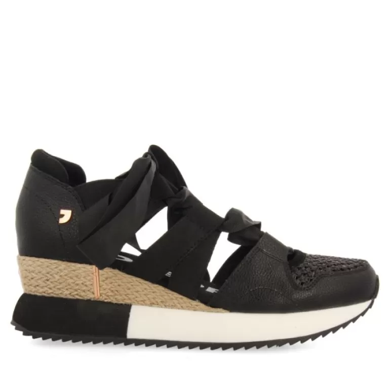 Gioseppo Sneakers*Tassin Women'S Black Espadrille Sneakers