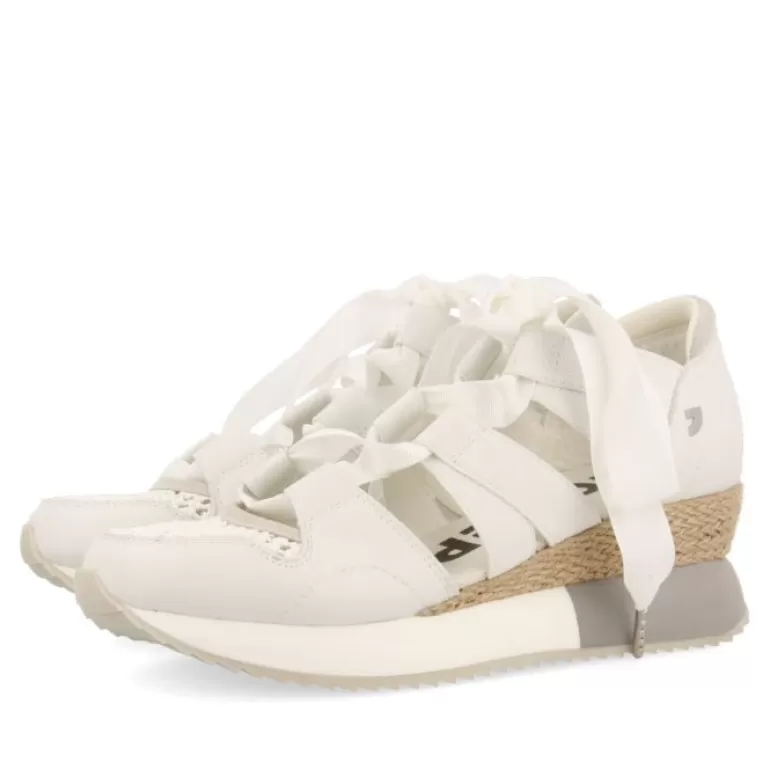 Gioseppo Sneakers*Tassin Women'S White Espadrille Sneakers